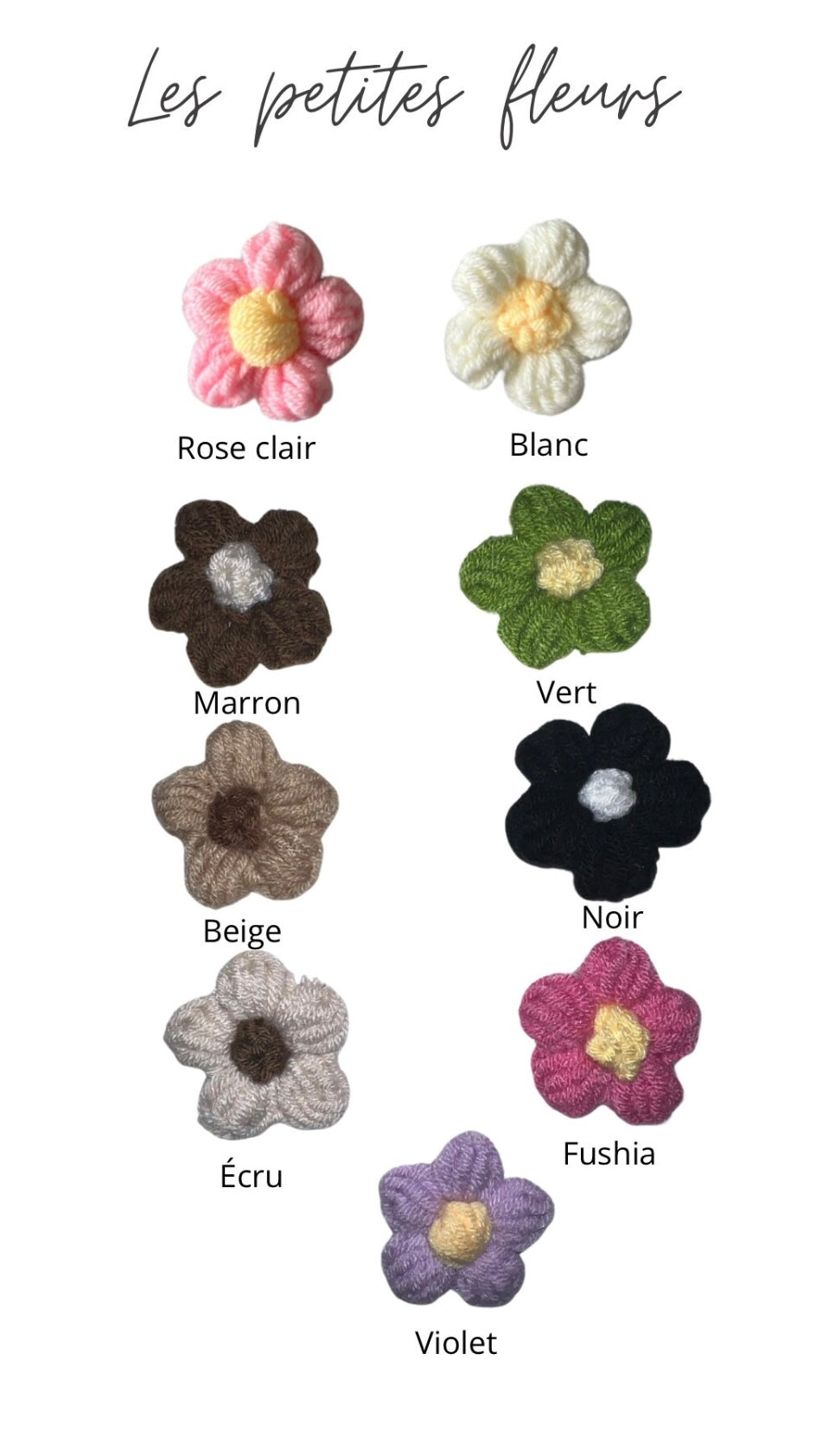 Panier personnalisé fleurs 3 couleurs